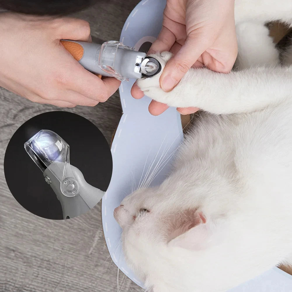 LED Pet Nail Clipper – Safe, Precise & Stress-Free Trimming