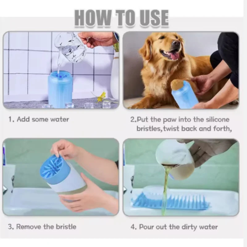 Portable Paw Cleaner Set – Complete Paw Care Kit