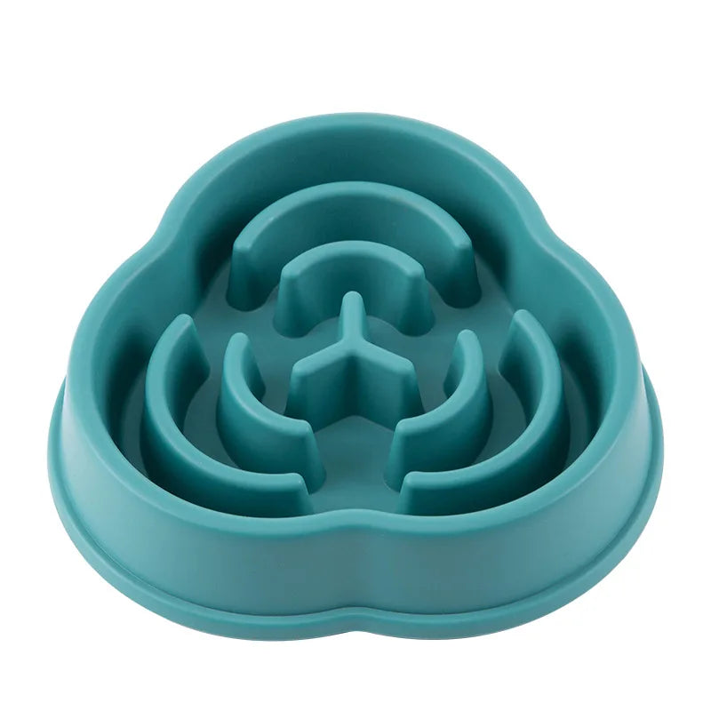 Pet Slow Feeder Bowl – Anti-Choke Maze Design for Dogs & Cats