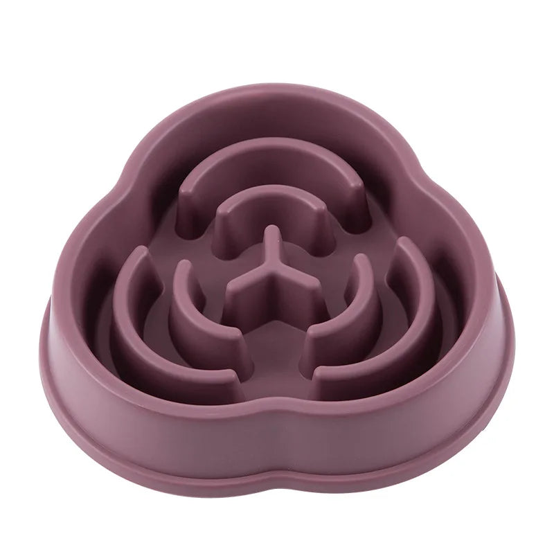 Pet Slow Feeder Bowl – Anti-Choke Maze Design for Dogs & Cats
