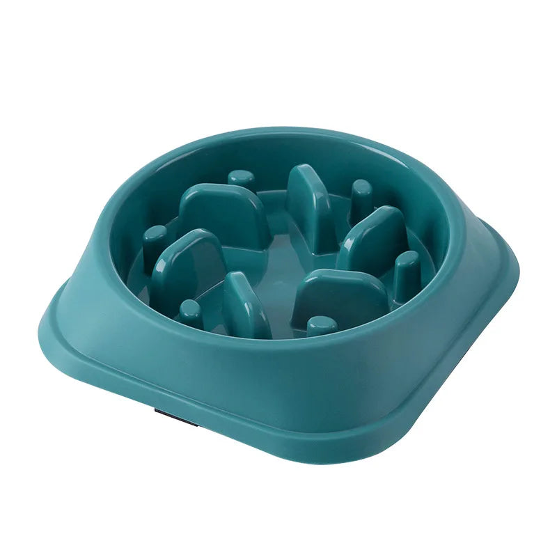 Pet Slow Feeder Bowl – Anti-Choke Maze Design for Dogs & Cats