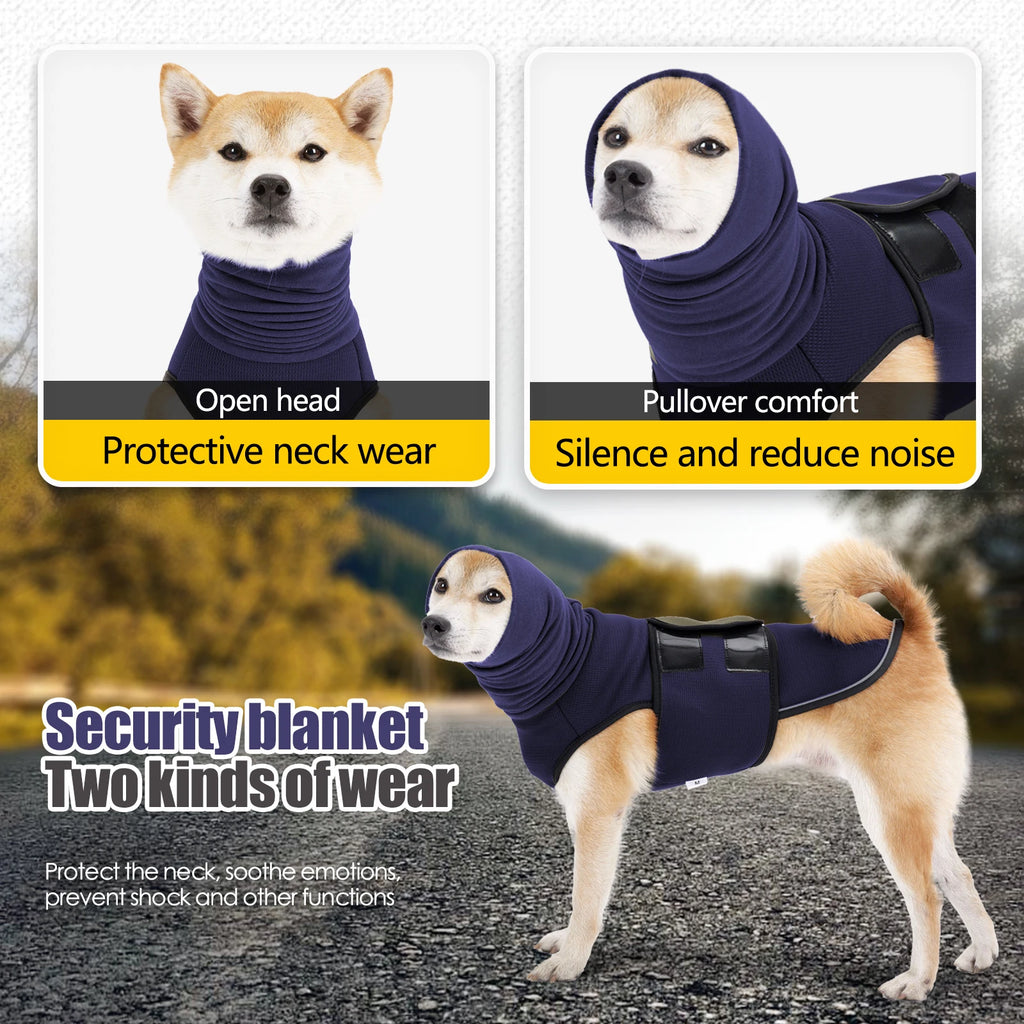 Dog Anxiety Calming Vest – Thunder, Fireworks & Stress Relief