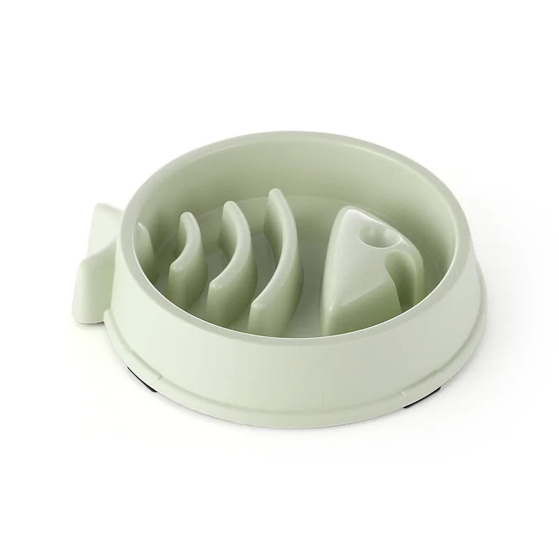 Pet Slow Feeder Bowl – Anti-Choke Maze Design for Dogs & Cats