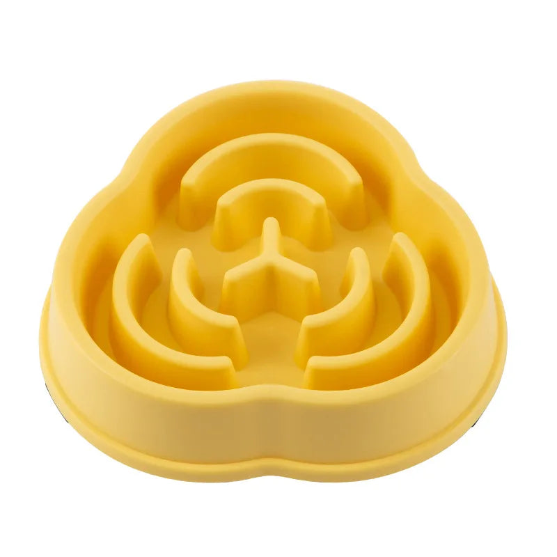 Pet Slow Feeder Bowl – Anti-Choke Maze Design for Dogs & Cats