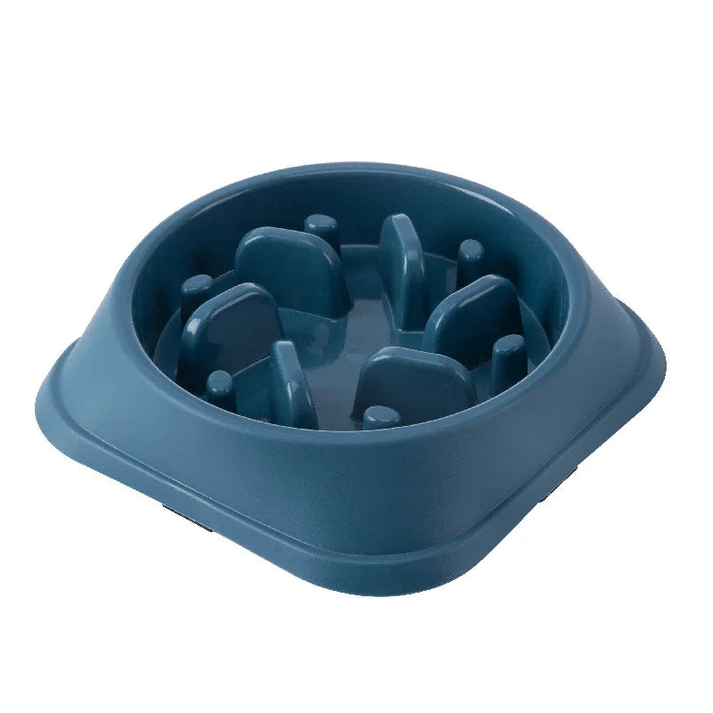 Pet Slow Feeder Bowl – Anti-Choke Maze Design for Dogs & Cats