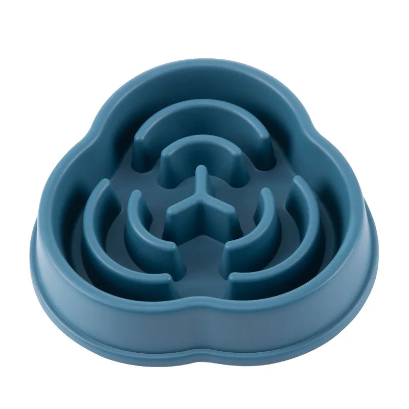 Pet Slow Feeder Bowl – Anti-Choke Maze Design for Dogs & Cats