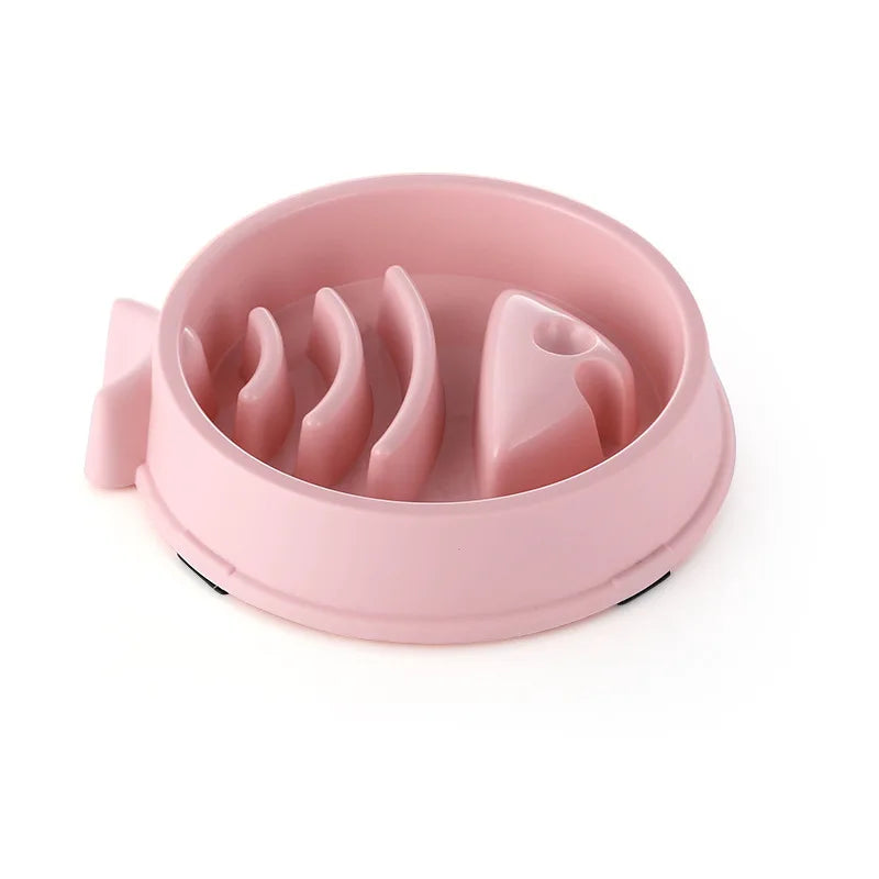 Pet Slow Feeder Bowl – Anti-Choke Maze Design for Dogs & Cats