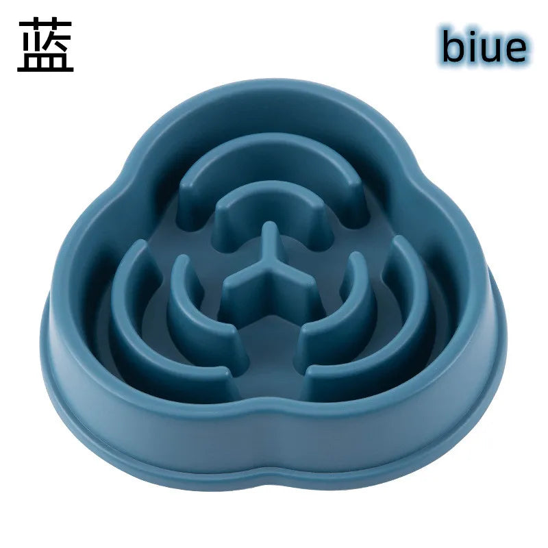 Pet Slow Feeder Bowl – Anti-Choke Maze Design for Dogs & Cats