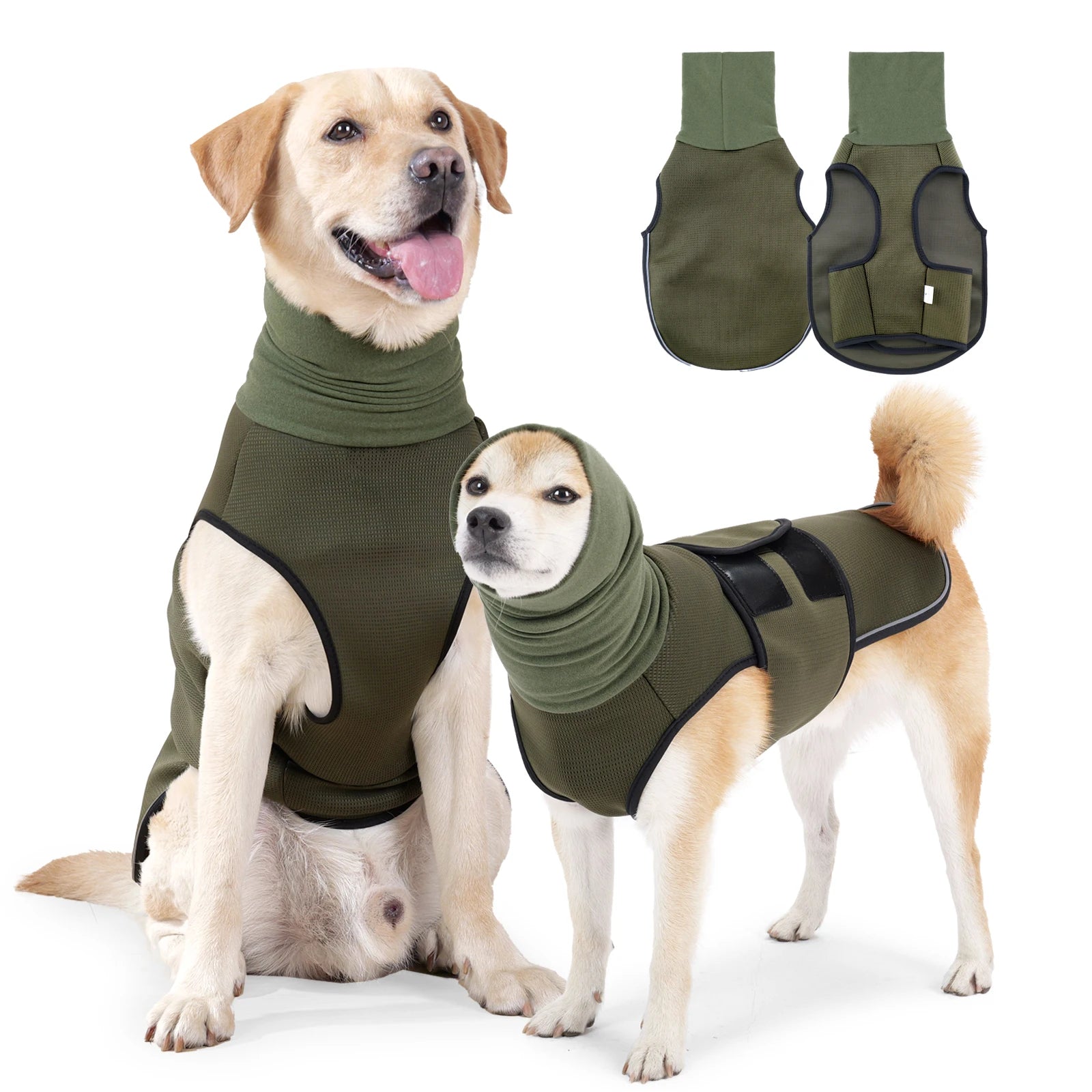 Dog Anxiety Calming Vest – Thunder, Fireworks & Stress Relief