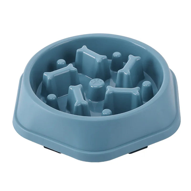 Pet Slow Feeder Bowl – Anti-Choke Maze Design for Dogs & Cats