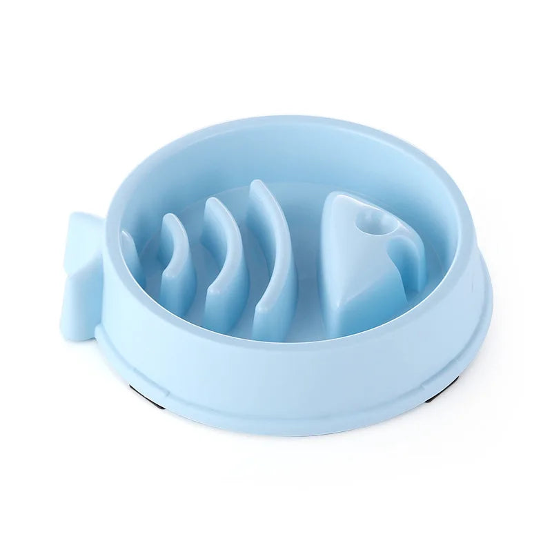 Pet Slow Feeder Bowl – Anti-Choke Maze Design for Dogs & Cats